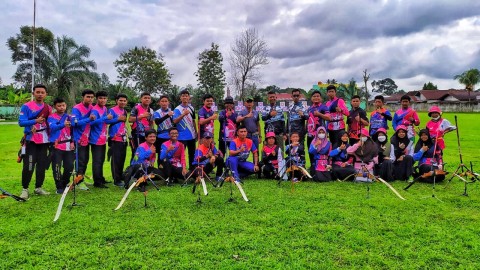 Gelar Latihan Bersama Atlet Perpani Binaan Kodim 0406/Lubuklinggau Meningkatkan Skill dan Mental