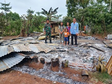 Korban Lilin, Babinsa Koramil 406-04/Muara Lakitan koptu Samsul Bahri Turun Ke Lokasi