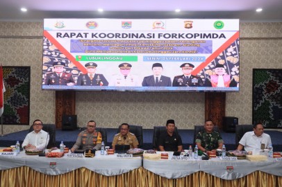 Guna Mempertahankan Kota Lubuk Linggau Zero Konflik Forkopimda Gelar Rapat Koordinasi