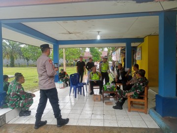 Babinsa Koramil 406-06/Tugumulyo Hadir Pada Rapat Pleno Tingkat Kecamatan.