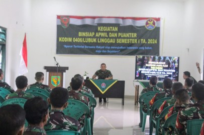 Dandim 0406/Lubuk Linggau Berharap Para Babinsa Bisa Menjadi Solusi Bagi Masyarakat