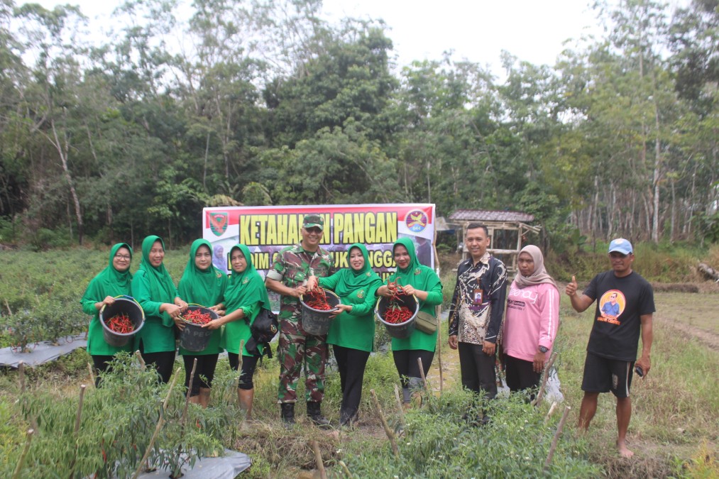 Wujud Kepedulian TNI Dalam Mendukung Program Ketahanan Pangan