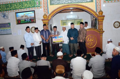 Dandim 0406/Lubuk Linggau Bersama Forkopimda Kota Lubuk Linggau Melaksanakan Safari Ramadhan