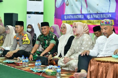 Dandim 0406/Lubuk Linggau Peringati Nuzulul Qur’an Bersama Forkopimda Kabupaten Musi Rawas