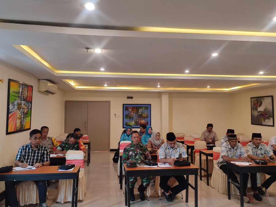 Danramil 406-05/Muara Kelingi Menghadiri Rapat Koordinasi Yang Digelar BNN