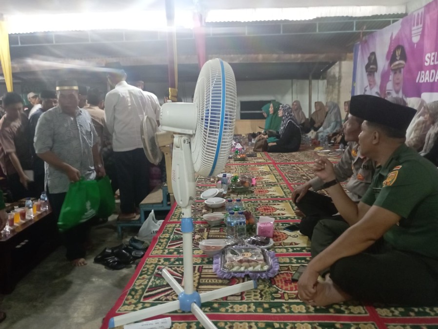 Danpos Koramil 406-06/Tugumulyo Menghadiri Giat Safari Ramadhan