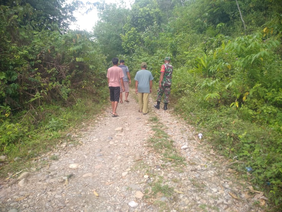 Babinsa Koramil 406-01/rawas ulu Gelar Gulbencal di Desa binaan