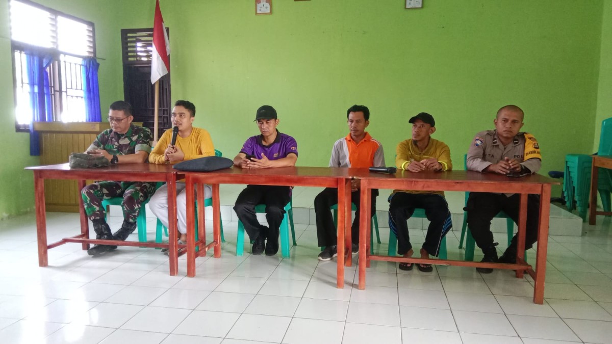 Babinsa Koramil 406-06/Tugumulyo Hadiri Sosialisasi Pencegahan Demam Berdarah