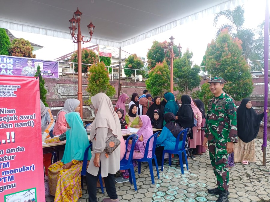 Giat babinsa menghadiri acara Peringatan Hari Lanjut Usia, Lansia