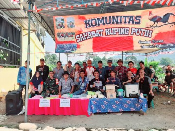 Babinsa Koramil 406-08/Lubuklinggau Sertu Amdan Monitoring Perlombaan HUT RI Ke – 79 Di wilayah Binaan.