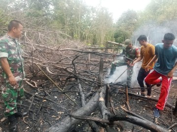 Babinsa Koramil 406-09/ Terawas Melaksanakan Kegiatan Patroli Cek Titik Hosport