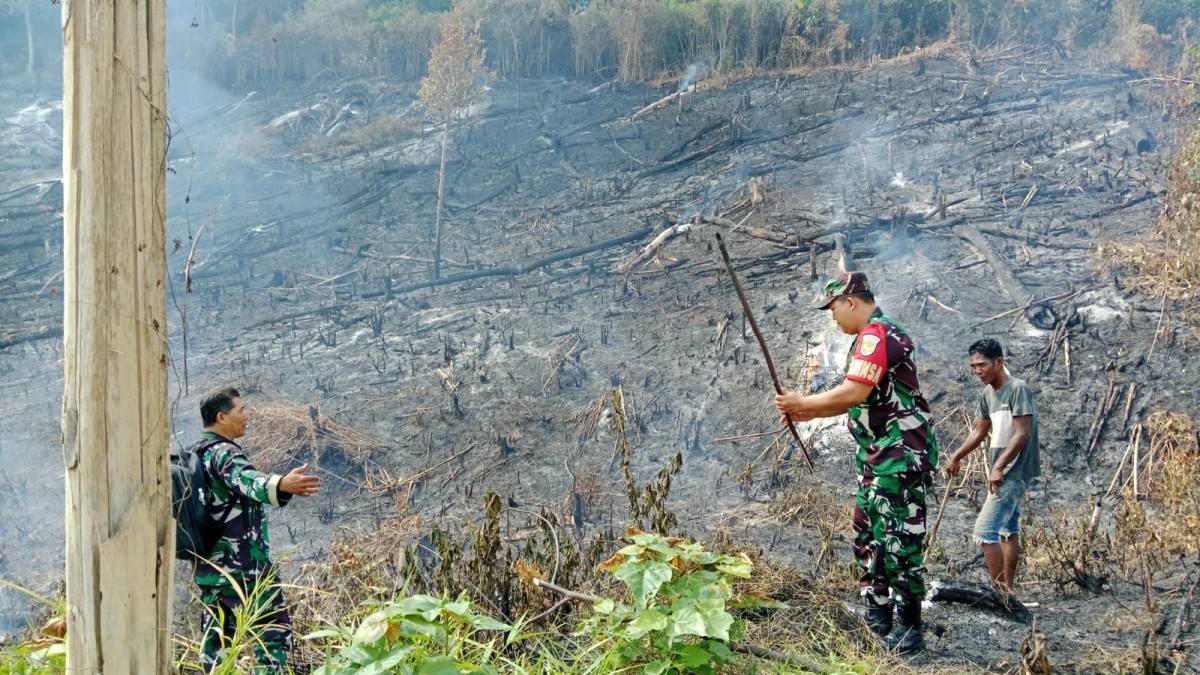 Babinsa Koramil 406-09/ Terawas Melaksanakan Kegiatan Patroli Cek Titik Hosport