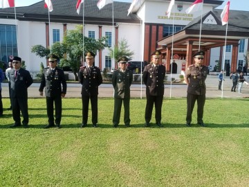 Di Kabupaten Musi Rawas Pabung Kapten Czi Epi Sugiharto Mewakili Dandim 0406 Lubuk Linggau Melaksanakan Upacara Hari Kesaktian Pancasila