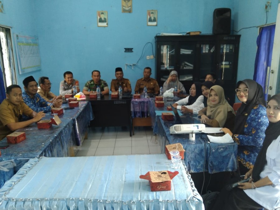 Babinsa Koramil 406-05/Muara Kelingi Hadiri Monitoring dan Evaluasi Lokakarya Mini Stunting