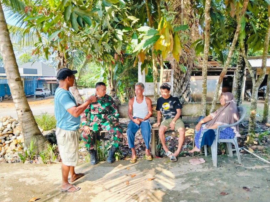 Pelda Endang permana melaksanakan kegiatan komsos Bersama warga Binaan