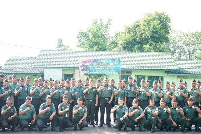 Korp Raport Kenaikan Pangkat Perwira, Bintara dan Tamtama Periode 1 Oktober 2024 Kodim 0406 Lubuk Linggau