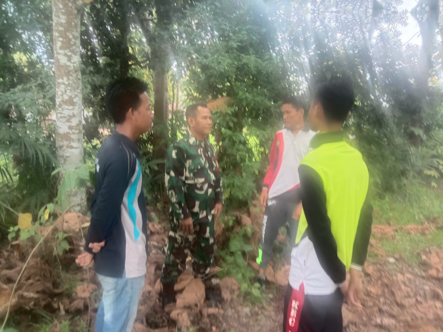 Serda Supianto Giatkan Komsos dengan Pemuda Kelurahan Surulangun tentang Bahaya Narkoba