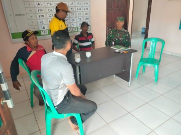 Tingkatkan kerjasama di wilayah binaan Sertu Dimas Prayoga jalin Komsos dengan tokoh masyarakat