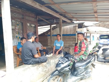 Babinsa Koramil 406-09/Terawas Serka Kgs Muhammad Gelar Komsos Bersama Warga Binaan.