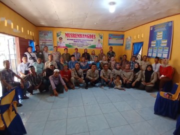 Babinsa Koramil 406-02/Rawas Ilir Hadiri Musrenbang Desa Tanjung Raja