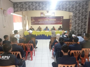 Koramil 406-06/Tugumulyo Hadiri Rapat Pleno Terbuka Pemilihan Gubernur, Wakil Gubernur, Bupati, dan Wakil Bupati Musi Rawas Tahun 2024