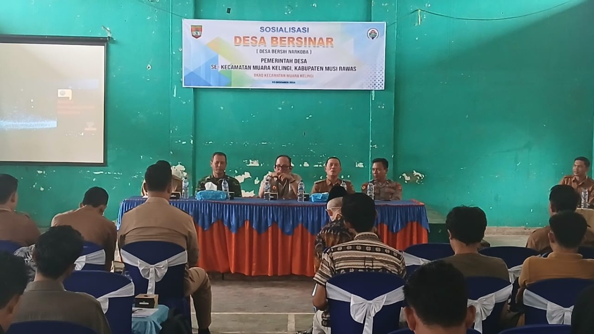 Danramil 406-05/Muara Kelingi Hadiri Sosialisasi Desa Bersinar Bagi Pemerintah Desa Se-Kecamatan Muara Kelingi