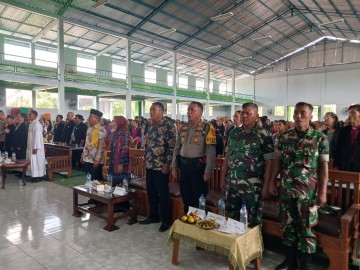 Danramil 406-04/Muara Lakitan hadiri Acara Ibadah dan Perayaan Natal 2024