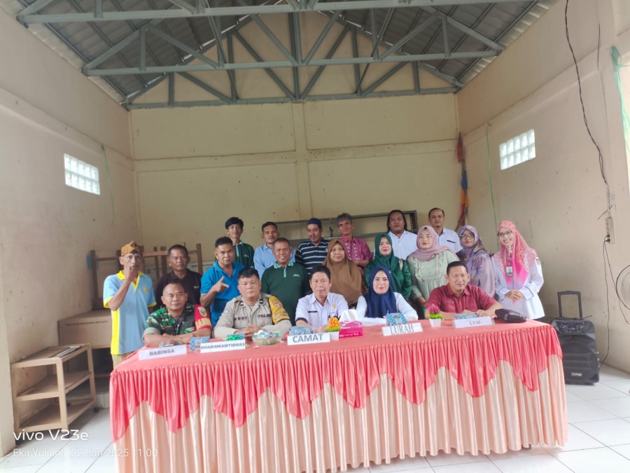 Babinsa Serma Supriadi Laksanakan Kegiatan Musrenbang di Kantor Lurah Kel. Taba Pingin Kec. Lubuk Linggau Selatan II