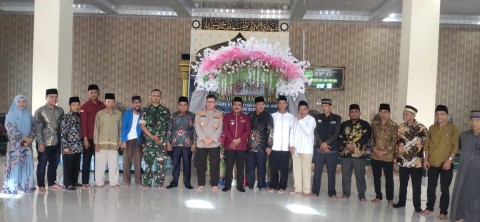 Babinsa Koramil 406-02/Rawas Ilir Hadiri Pembukaan Seleksi Tilawatil Qur’an Tingkat Kecamatan Karang Dapo