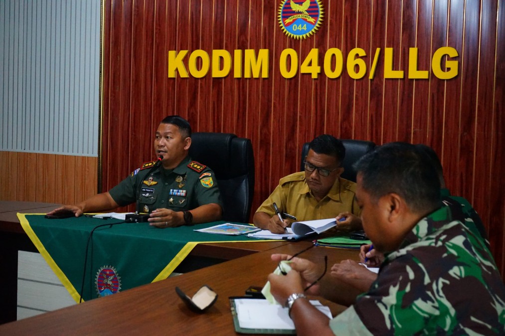 Dandim 0406/Lubuk Linggau Selaku Ketua Umum IPSI Pimpin Rapat Pengurus IPSI Musi Rawas