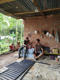 Babinsa Koramil 406-02/Rawas Ilir Laksanakan Komsos di Desa Biaro Baru