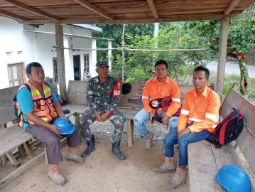 Babinsa Koramil 406-02/Rawas Ilir Laksanakan Komsos dengan Warga Binaan