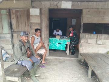 Babinsa Koramil 406-02/Rawas Ilir Laksanakan Komsos dengan Warga Binaan