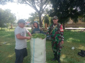 Babinsa Serda Jasmi Rais Tingkatkan Pembinaan Teritorial Melalui Komsos