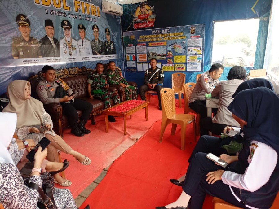 Sinergitas TNI-Polri dan Pemerintah Kota Lubuklinggau dalam Pengamanan Mudik Lebaran