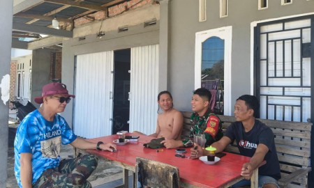 BABINSA KORAMIL 406-01/RAWAS ULU LAKSANAKAN KOMSOS TENTANG KEAMANAN DAN KEBERSIHAN DI DESA SUKOMORO