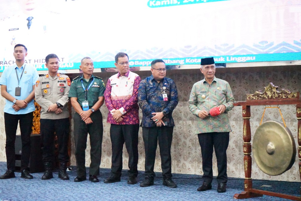 KEPALA STAF KODIM 0406/LUBUKLINGGAU HADIRI ACARA MUSRENBANG RKPD KOTA LUBUKLINGGAU TAHUN 2026