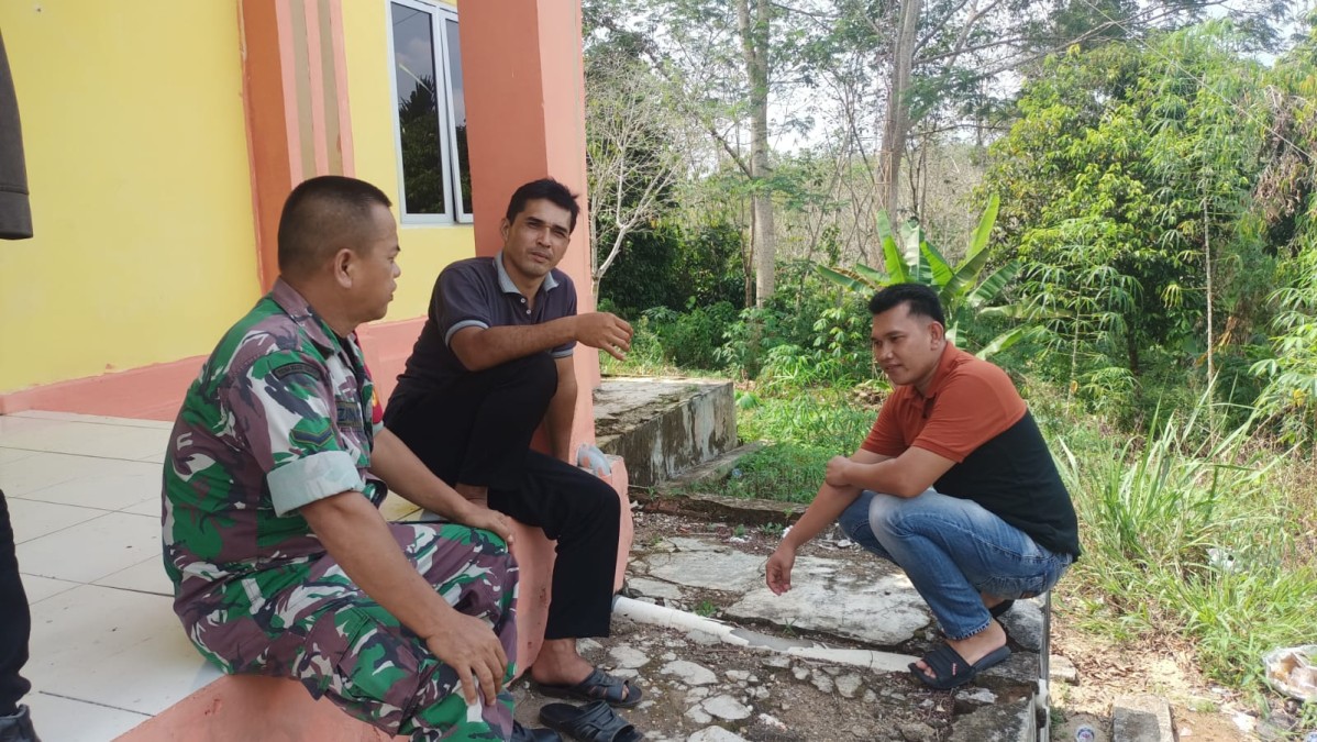 Babinsa Koramil 406-09/Terawas Laksanakan Komsos dengan Warga Binaan di Desa Lubuk Ngin