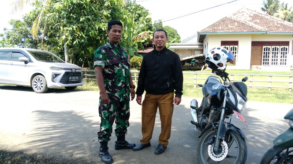 BABINSA KORAMIL 4060-09/TERAWAS GELAR KOMSOS BERSAMA PPL PERTANIAN DAN KORLAP KB DI KECAMATAN STL ULU TERAWAS