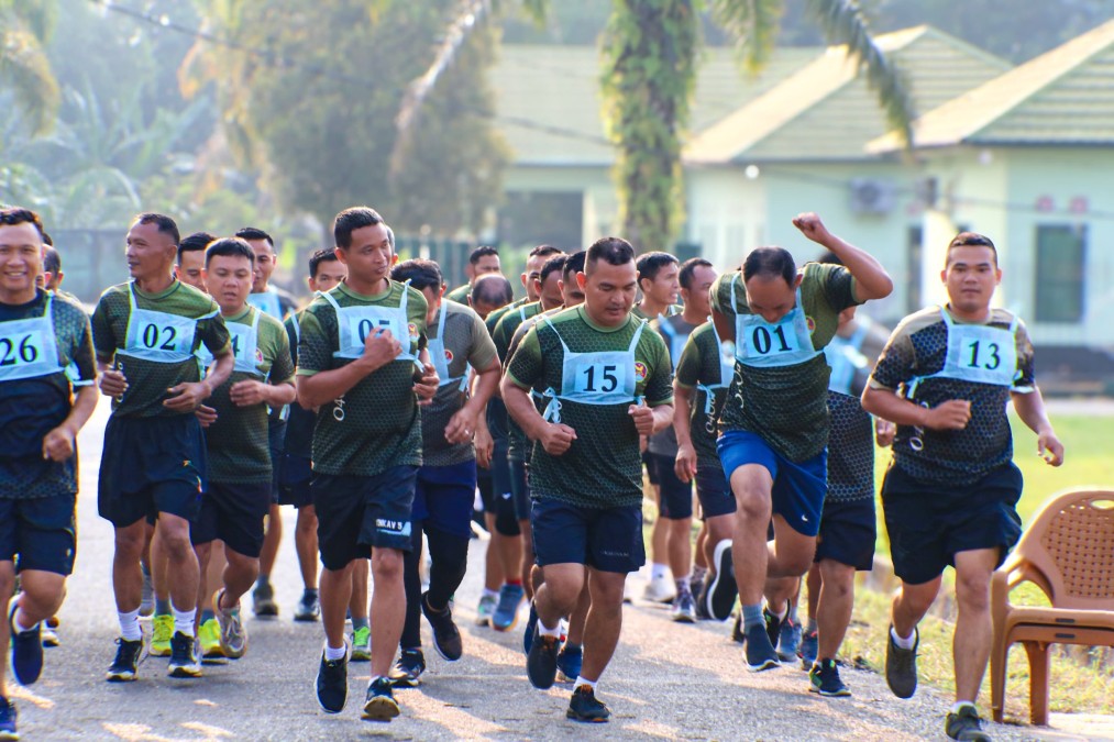 Kodim 0406/Lubuklinggau Gelar Tes Garjas Periodik dan UKP-I TA. 2025