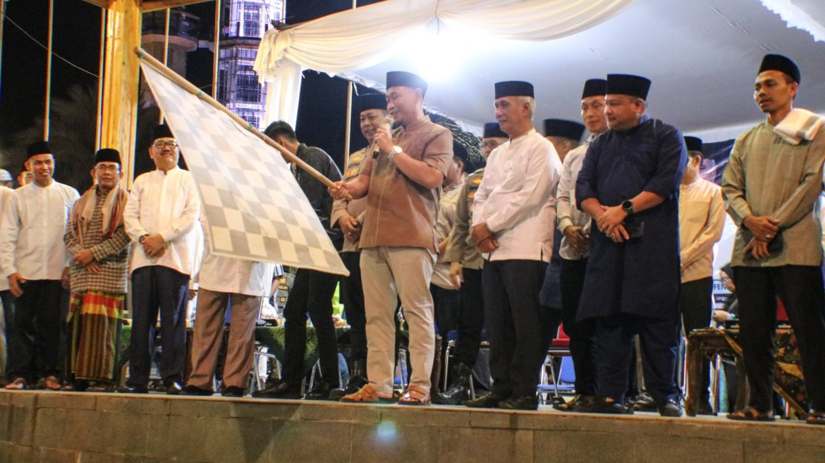 Kepala Staf Kodim 0406/Lubuklinggau Mayor Inf Chairul Ansori Hadiri Acara Takbiran Keliling Idul Adha 1446 H/2025 M Pemerintah Kota Lubuklinggau