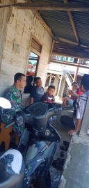 Kopda Milan Babinsa Koramil 406-10/Lubuklinggau Timur Gelar Komsos Bersama Warga Kelurahan Lubuk Binjai