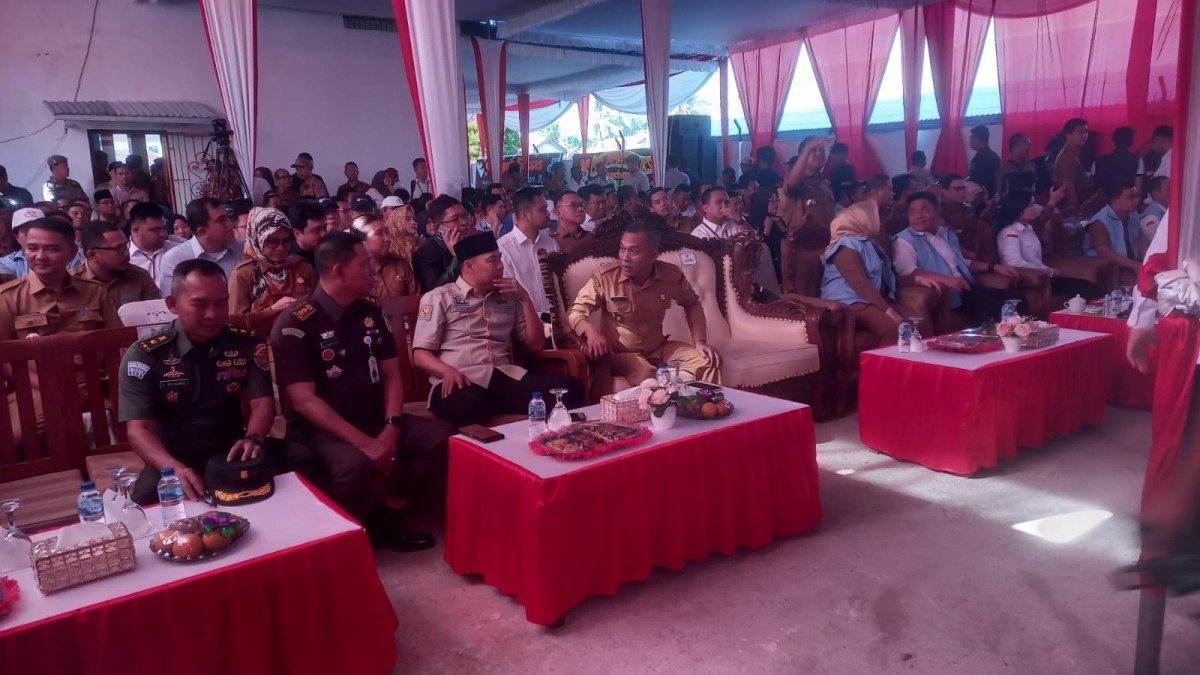 Pabung Musi Rawas Monitoring Wilayah dalam Rangka Launching Koperasi Merah Putih