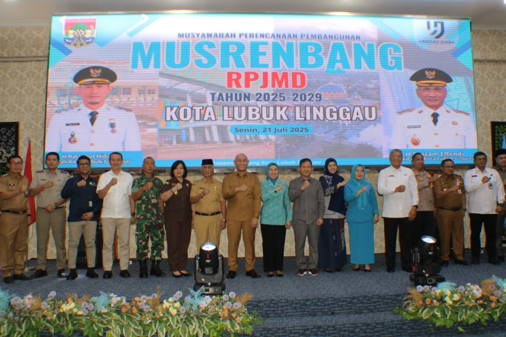 Kasdim 0406/Lubuklinggau Hadiri Musrenbang RPJMD Tahun 2025–2029 Kota Lubuklinggau
