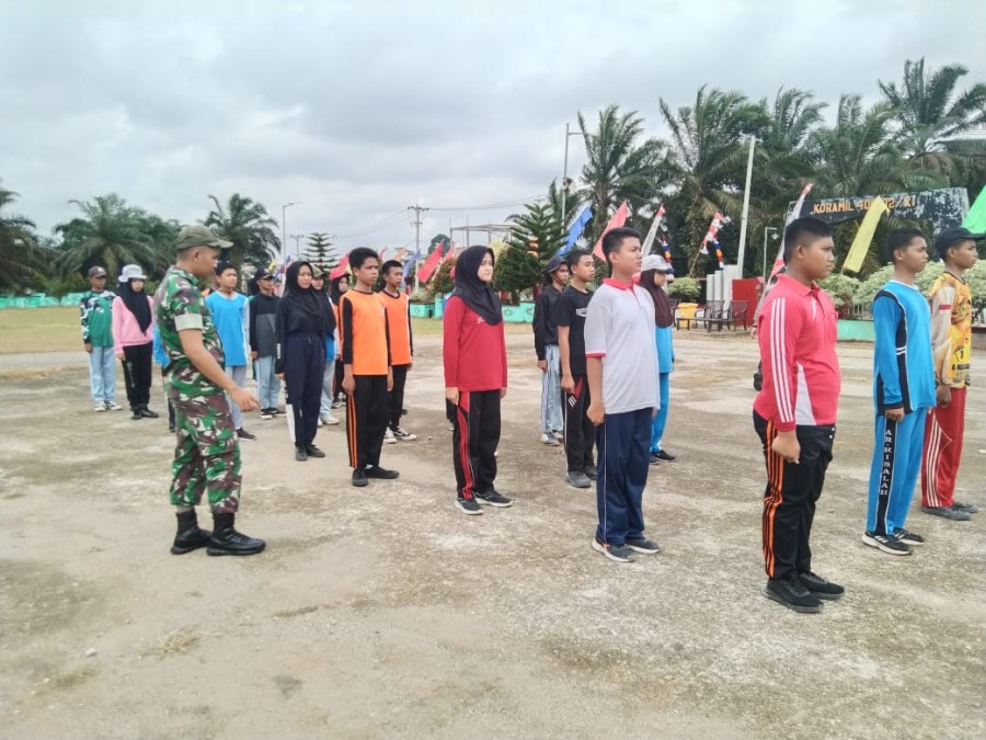 Babinsa Koramil 406-02/Rawas Ilir Hadiri Pembukaan Paskibra dan Rapat Pelaksanaan HUT RI di Kecamatan Rawas Ilir
