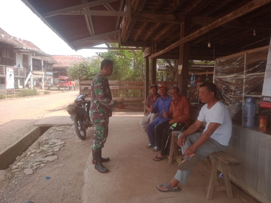 Serda Oktariansyah sambangi kelurahan talang ubi guna jalin silahturahmi dengan masyarakat di wilayah binaan