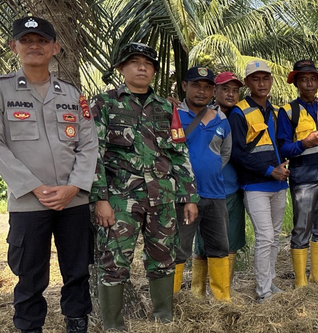 Kopda Yogi Ardi hadiri kegiatan musyawarah bersama tiga kelompok tani di wilayah binaan
