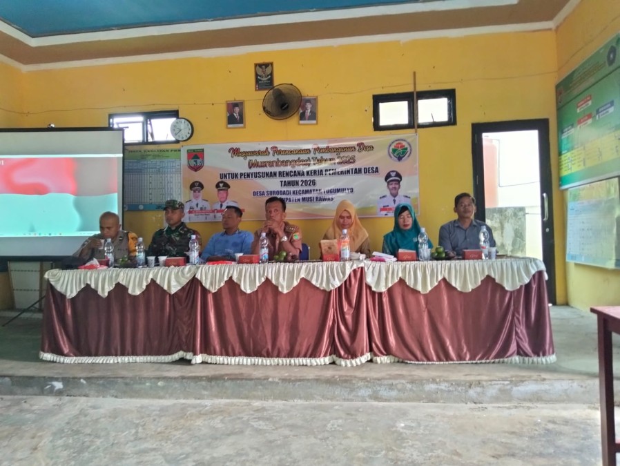 Sertu ma’rufi hadiri acara musrembang des di wilayah binaan