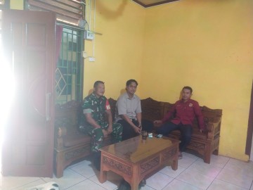 Sertu tugianto jalin Komsos di wilayah binaan