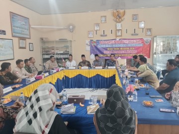 BABINSA Koramil 406-04/MUARA LAKITAN Sertu Prayoga Hadiri Musrenbang Desa Marga Baru Tahun Anggaran 2026